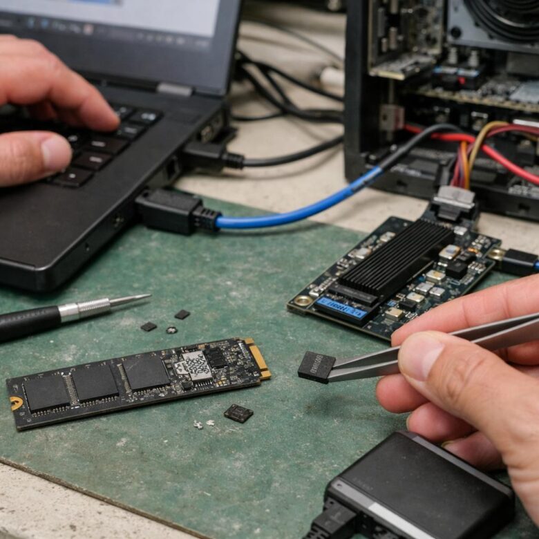 How to Recover Corrupted Save Data From Failed NVMe SSD Drives