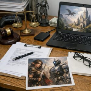 Licensing Legalities for Using AI-Generated Art in Commercial Indie Games